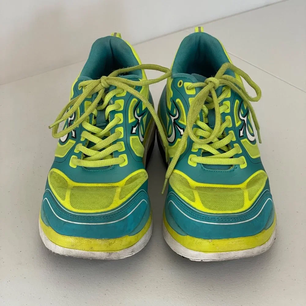 gdefy by Gravity Defyer Womens 9.5 Ion Athletic Shoes Comfortable Neon Colorful - Picture 2 of 14